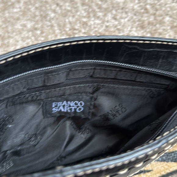 Franco Sarto zebra print purse handbag - Picture 5 of 9